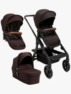 Søskendevogne|Beemoo Pro Max Søskendevogn inkl. Liggedel, Espresso Brown