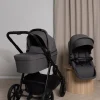 Duo- & Kombivogne|Beemoo Pro Multi 2 Duovogn, Mocha Grey