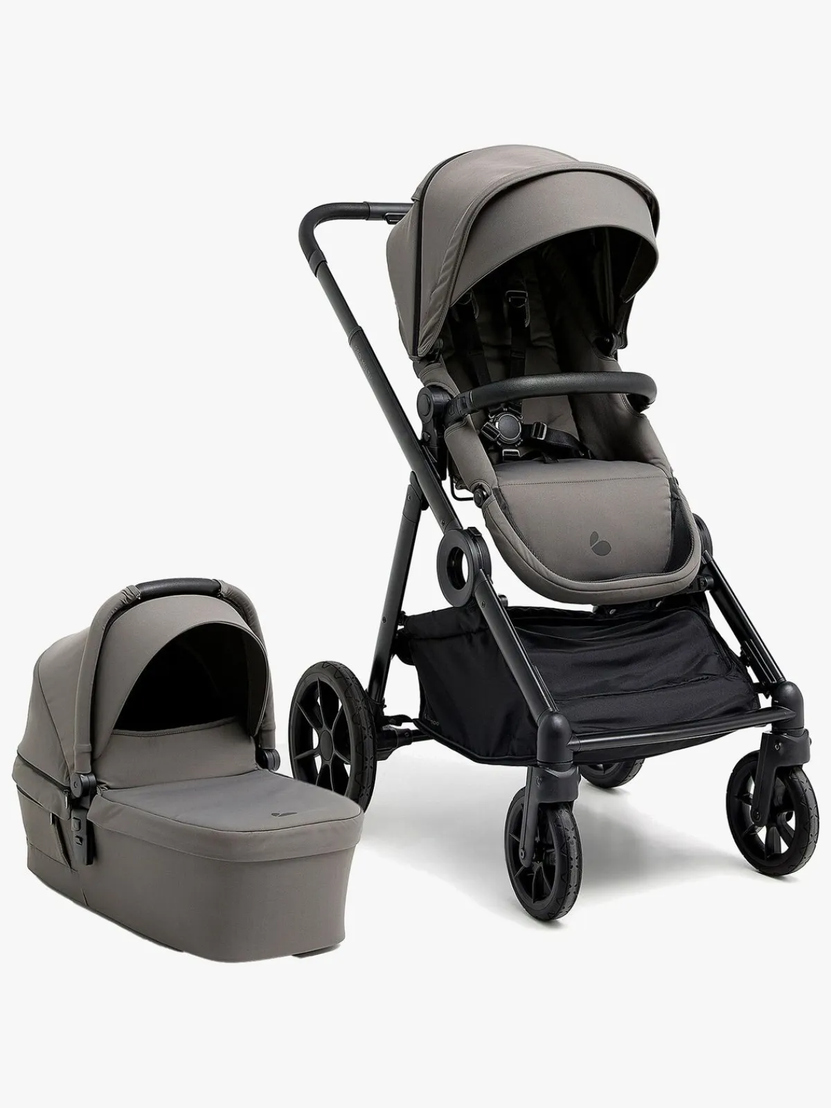 Duo- & Kombivogne|Beemoo Pro Multi 2 Duovogn, Mocha Grey