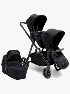 Beemoo Pro Multi 2 Søskendevogn inkl. Liggedel, Coffee Black
