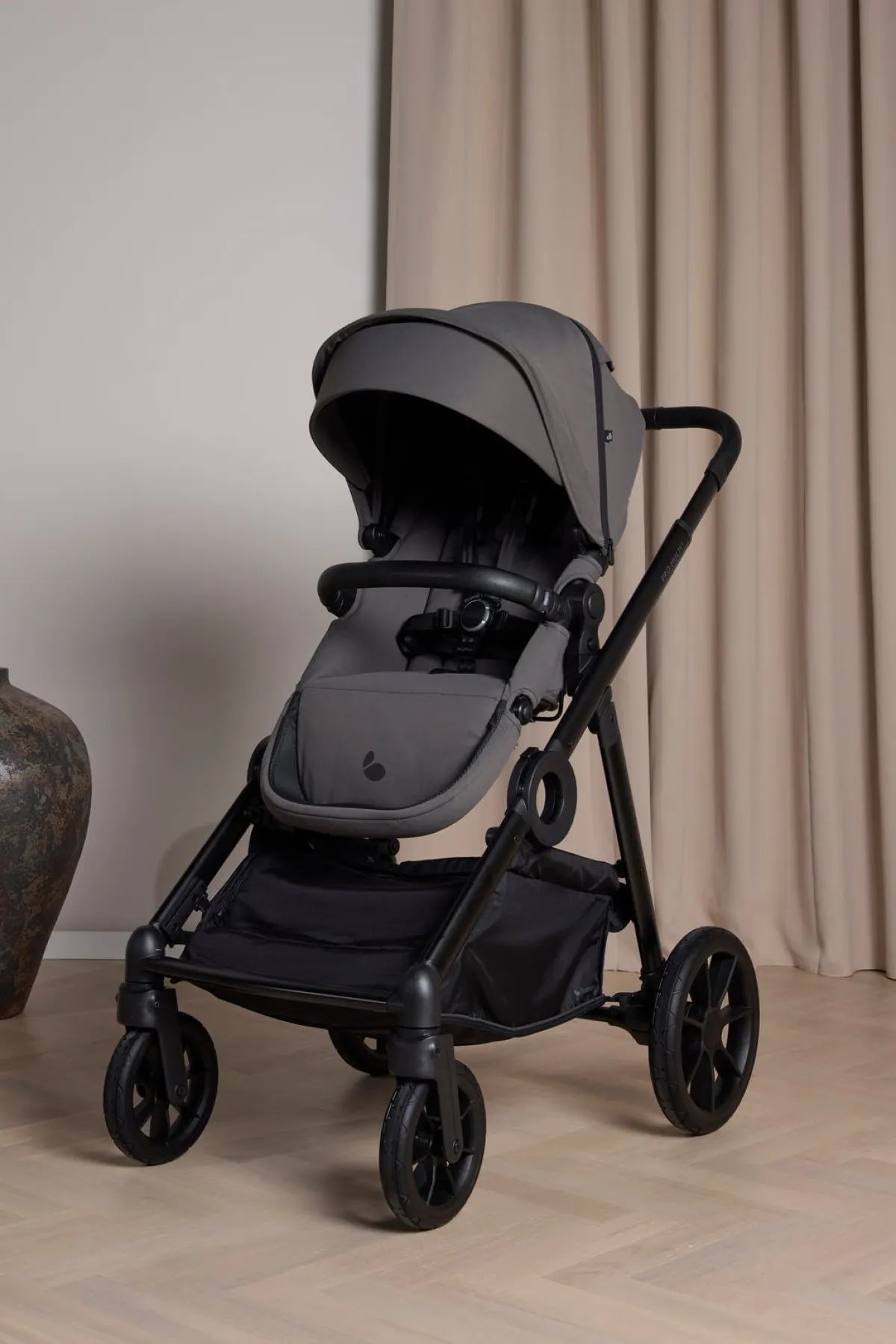 Beemoo Tvillingevogne-Pro Multi 2 Tvillingevogn, Mocha Grey