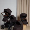 Tvillingevogne|Beemoo Pro Multi 2 Tvillingevogn, Espresso Brown