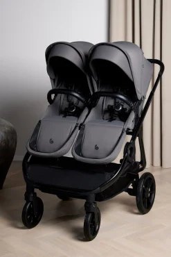 Beemoo Søskendevogne-Pro Twin 2 Søskendevogn, Mocha Grey