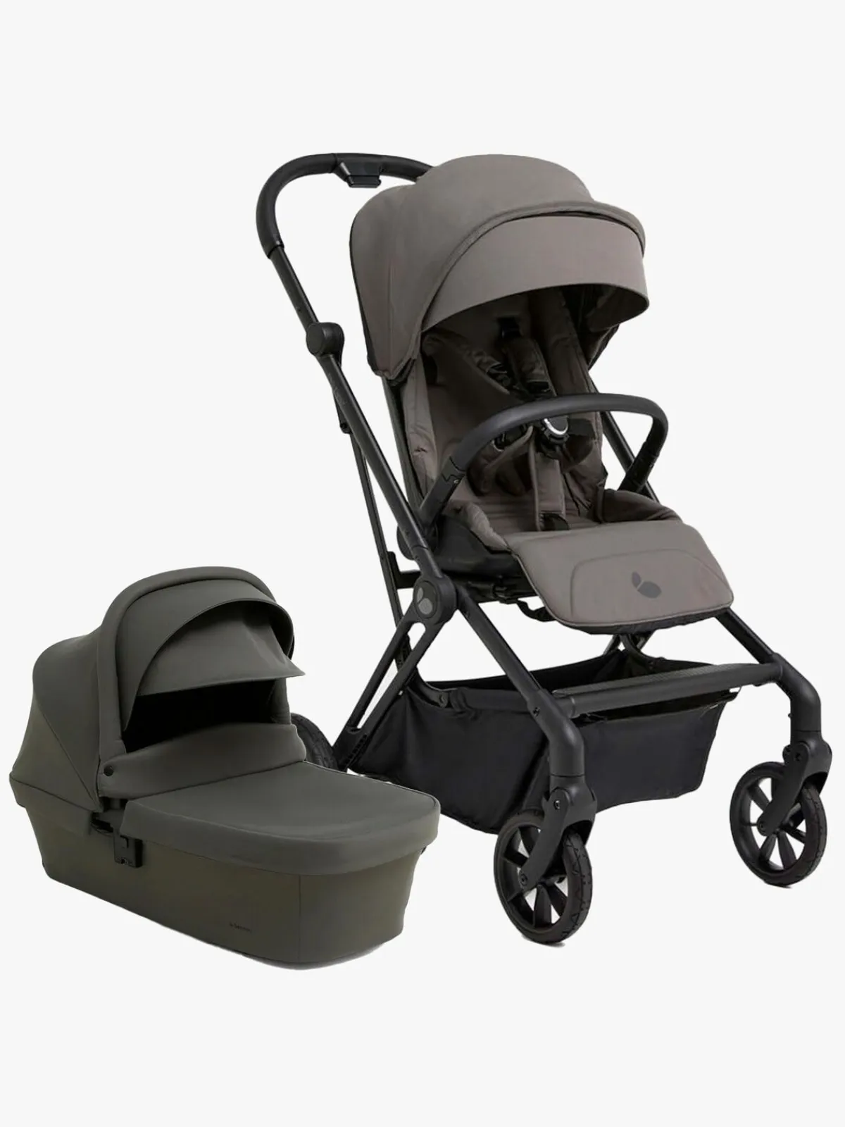 Beemoo Vognpakker-Pro Twist Duovogn, Mocha Grey