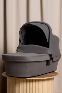 Vognpakker|Beemoo Pro Twist Duovogn inkl. Route Autostol Baby, Mocha Grey/Mineral Grey