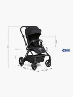 Beemoo Klapvogne-Pro Twist Klapvogn, Coffee Black