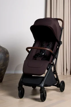 Beemoo Pro Venti Klapvogn inkl. Padded Transporttaske, Espresso Brown