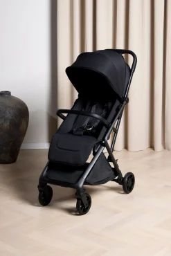 Beemoo Pro Venti Klapvogn inkl. Padded Transporttaske, Coffee Black