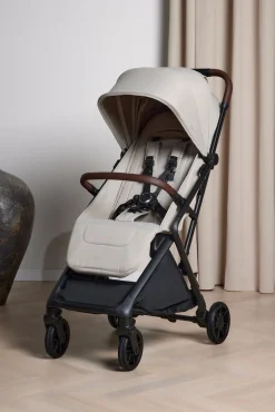 Rejseklapvogne|Beemoo Pro Venti Klapvogn inkl. Padded Transporttaske, Latte Black