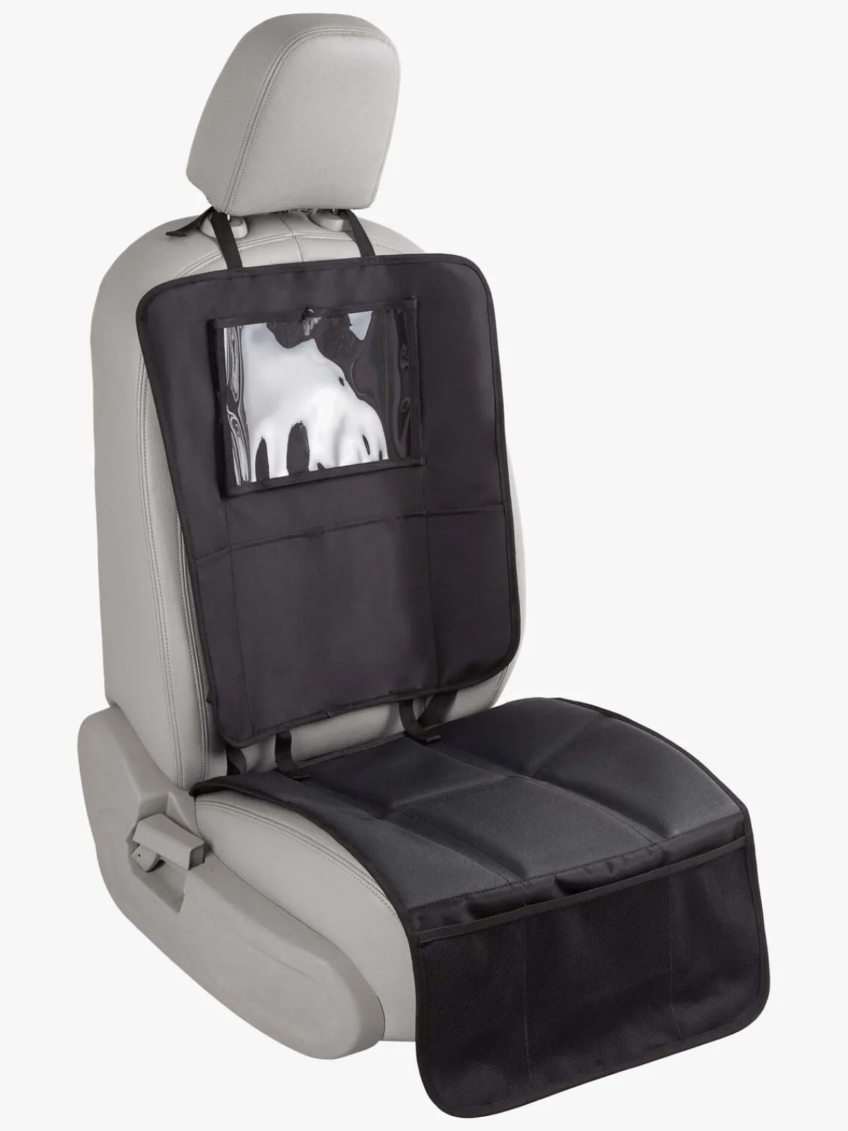 Beemoo Raise 2 i-Size Selepude inkl. 3-i-1 Sædebeskytter, Mineral Grey/Black