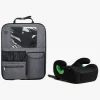 Beemoo Raise 2 i-Size Selepude ISOFIX inkl.  Deluxe Sædebeskytter med Opbevaring, Black Stone