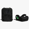 Beemoo Autostolspakker-Raise 2 i-Size Selepude ISOFIX inkl.  Smart Organizer, Black Stone