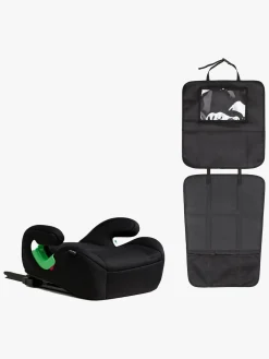Autostolspakker|Beemoo Raise 2 i-Size Selepude ISOFIX inkl. 3-i-1 Sædebeskytter, Black Stone/Black