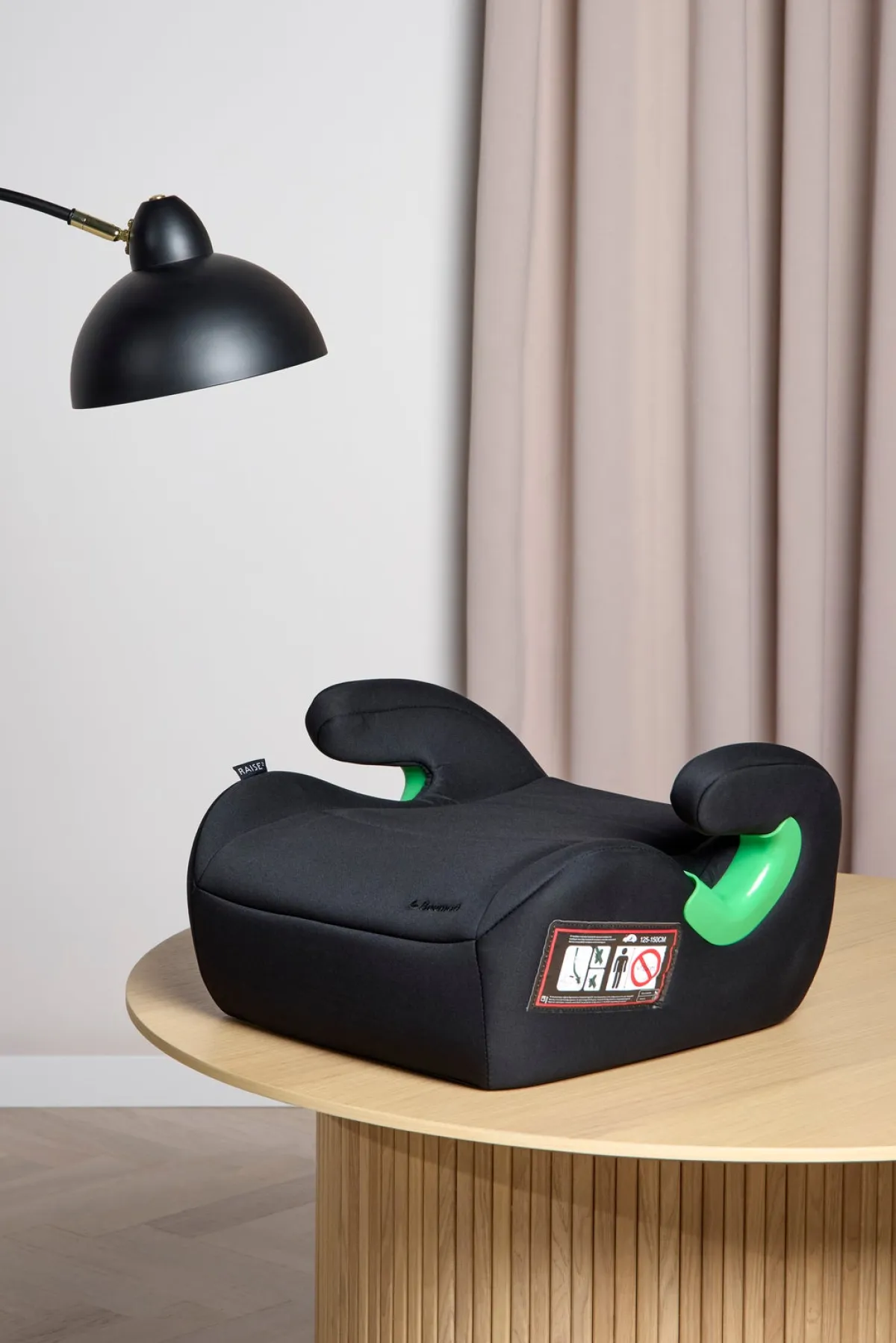 Beemoo Autostolspakker-Raise 2 i-Size Selepude inkl. Smart Organizer, Black Stone