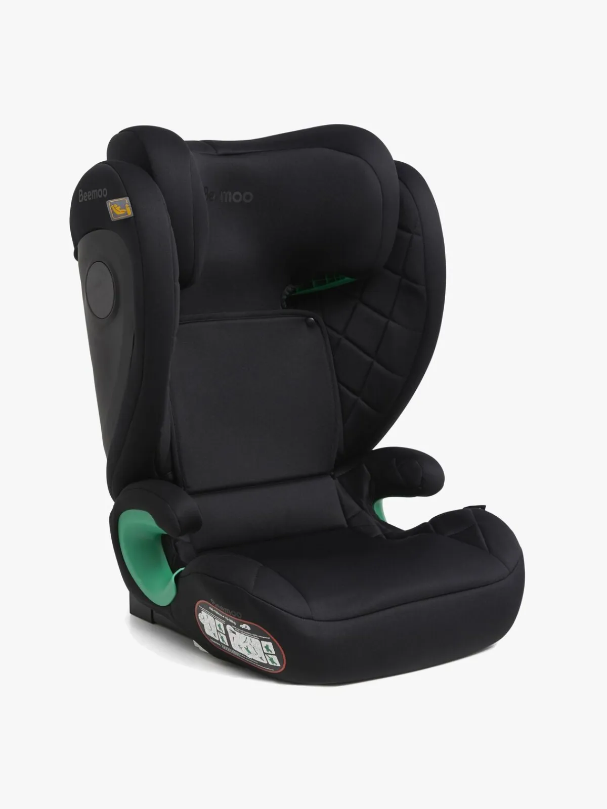 Beemoo Autostolspakker-Range i-Size Autostol Inkl. Smart Organizer, Black Stone