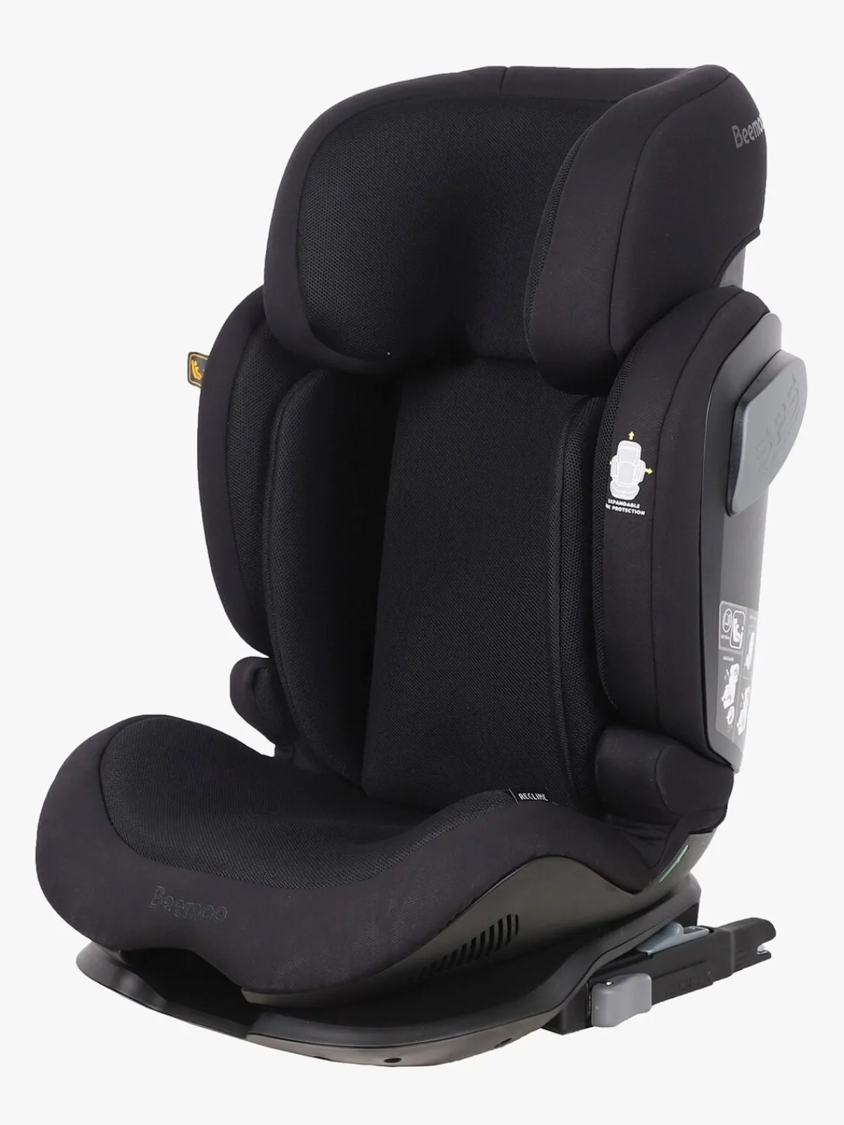 Beemoo Autostole 15-36 Kg-Recline i-Size Autostol, Black Mesh