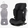 Autostolspakker|Autostole 15-36 Kg|Beemoo Recline i-Size Autostol inkl. Ventilerende Hynde, Black Mesh/Grey