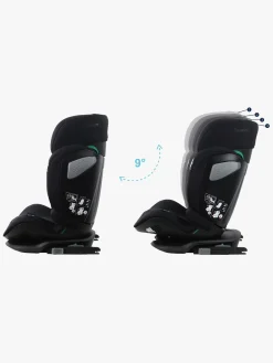 Autostole 15-36 Kg|Beemoo Recline i-Size Autostol, Black Stone Sort
