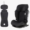 Beemoo Recline i-Size Autostol inkl. Ventilerende Hynde, Black Mesh/Antracit