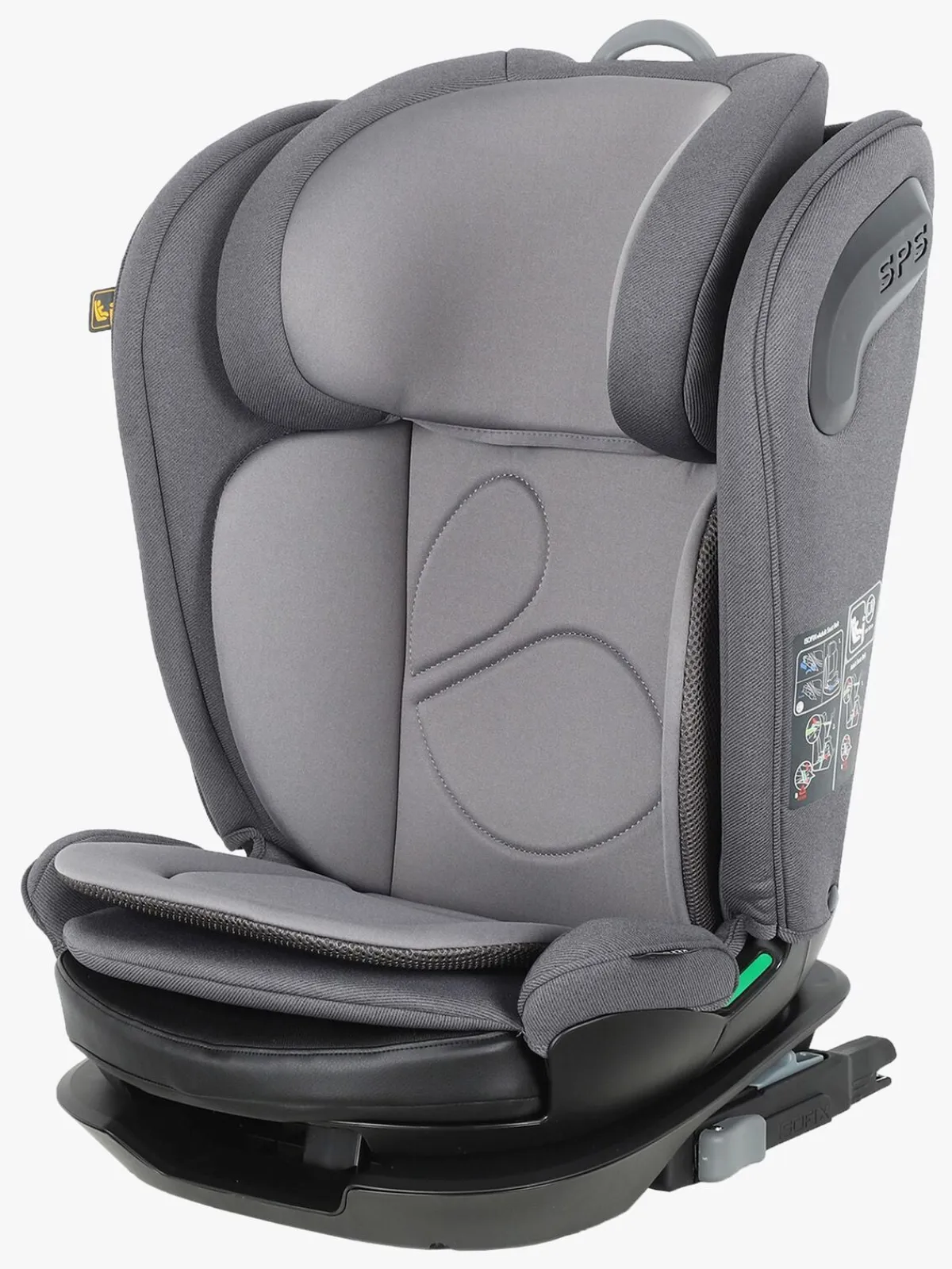 Autostolspakker|Beemoo Reform ISOFIX Autostol inkl. Smart Organizer, Mineral Grey
