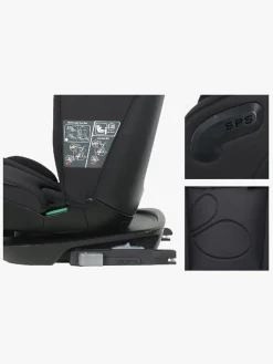 Autostole 15-36 Kg|Beemoo Reform ISOFIX Autostol, Black Stone Sort