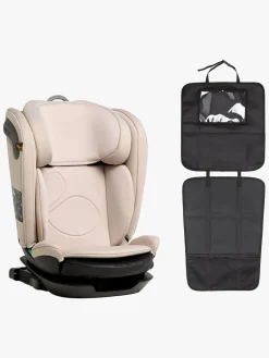 Beemoo Reform ISOFIX Autostol inkl. 3-i-1 Sædebeskytter, Oat/Black