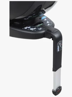 Autostole 9-36 Kg|Beemoo Reverse i-Size Bagudvendt Autostol, Black Stone Sort