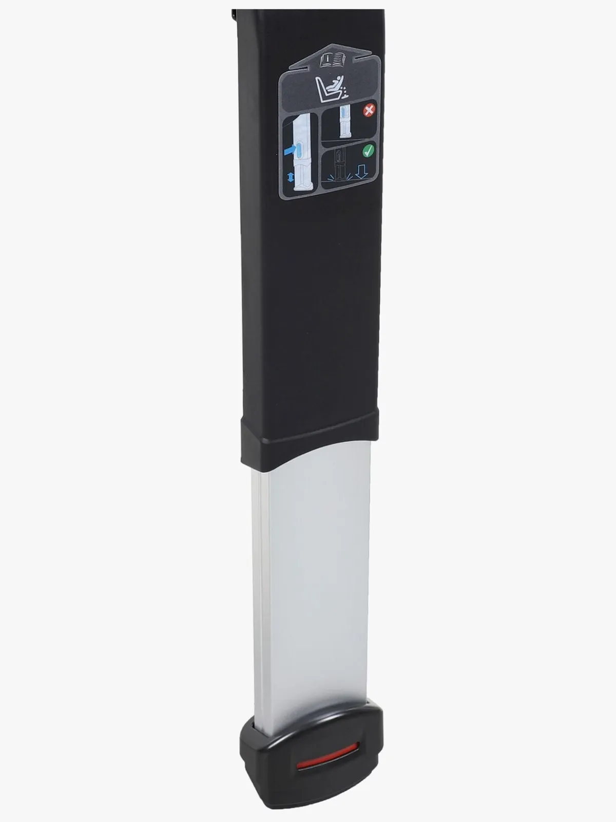 Autostole 9-36 Kg|Beemoo Reverse i-Size Bagudvendt Autostol, Black Stone Sort