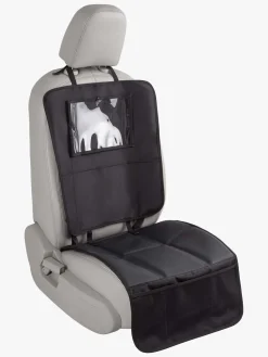 Autostolspakker|Beemoo Ride i-Size Autostol ISOFIX inkl.  3-i-1 Sædebeskytter, Black Stone/Black