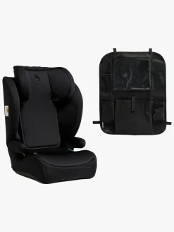 Beemoo Ride i-Size Autostol inkl. Smart Organizer, Black Stone