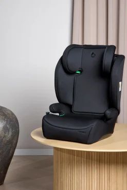 Beemoo Ride i-Size Autostol inkl.  Smart Organizer, Black Stone