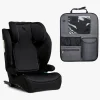 Autostolspakker|Beemoo Ride i-Size Autostol ISOFIX inkl.  Deluxe Sædebeskytter med Opbevaring, Black Stone