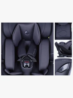 Autostole 9-36 Kg|Beemoo Rotate i-Size Autostol, Anthracite Blå