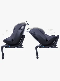 Autostole 9-36 Kg|Beemoo Rotate i-Size Autostol, Anthracite Blå