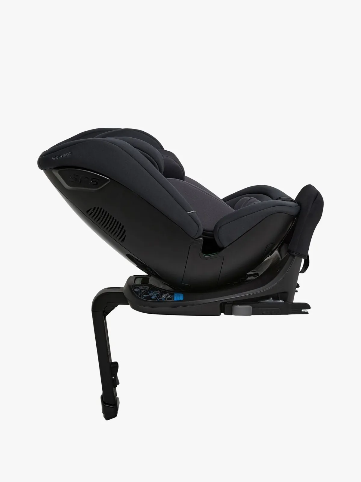 Autostole 9-36 Kg|Beemoo Rotate i-Size Autostol, Anthracite Blå