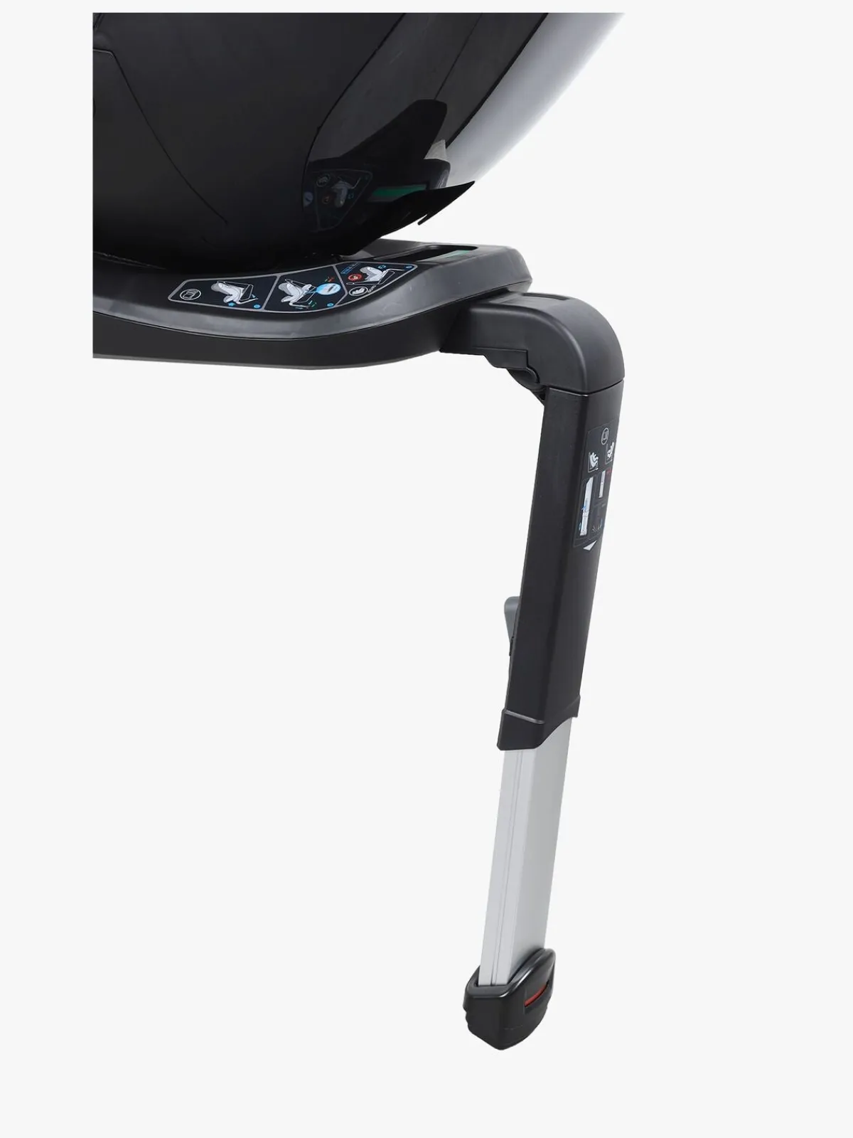 Autostole 9-36 Kg|Beemoo Rotate i-Size Autostol, Mineral Grey Grå