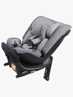 Autostolspakker|Beemoo Rotate i-Size Vendbar Autostol inkl. 3-in-1 Sædebeskyttelse, Mineral Grey
