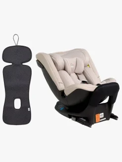 Autostolspakker|Beemoo Rotate i-Size Autostol inkl. Petite Chérie Ventilerende Hynde, Oat/Antracit