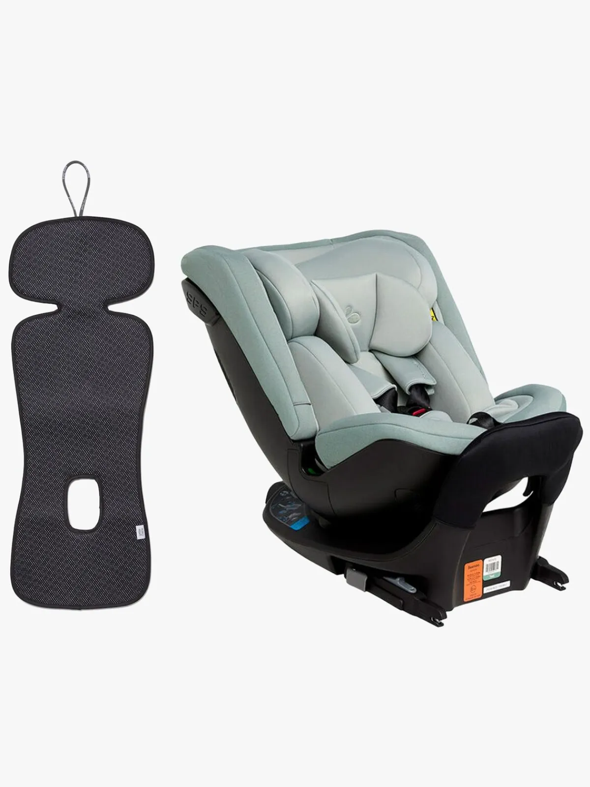 Beemoo Autostolspakker-Rotate i-Size Autostol inkl. Petite Chérie Ventilerende Hynde, Teal/Antracit