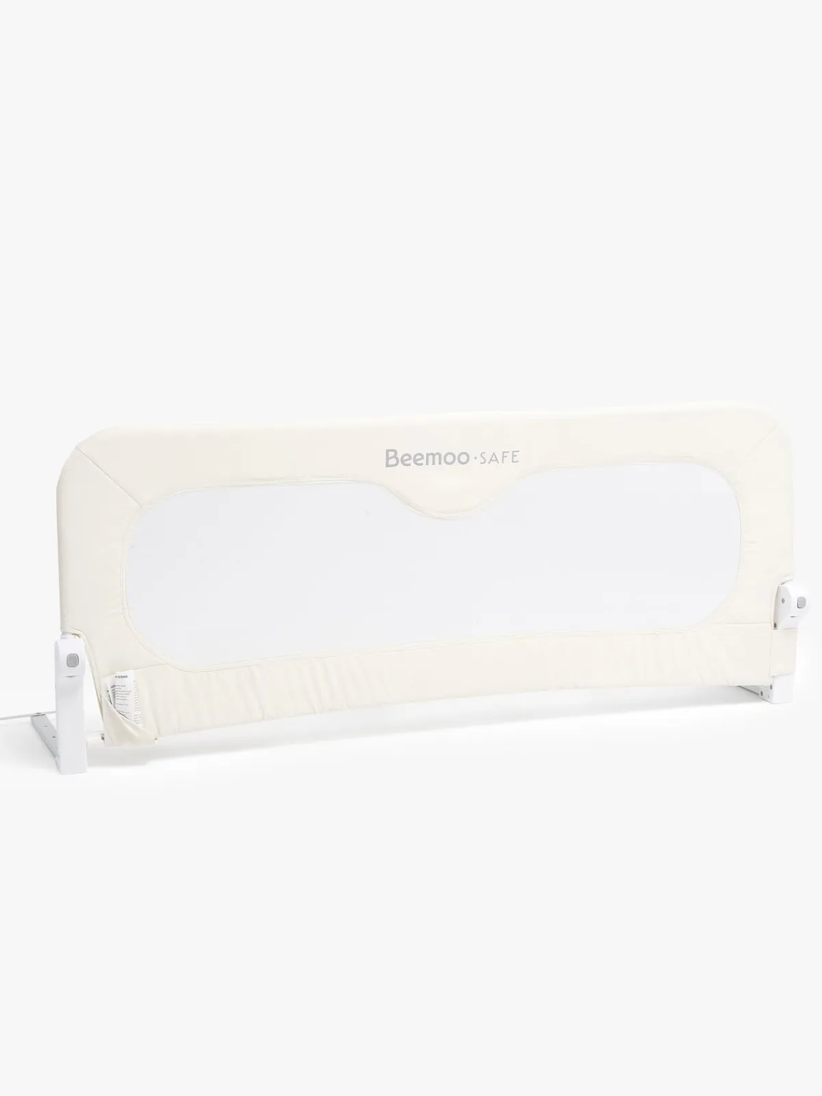 Børnesenge & Tilbehør|Beemoo SAFE Dream Sengehest 135 cm, Cream White Hvid