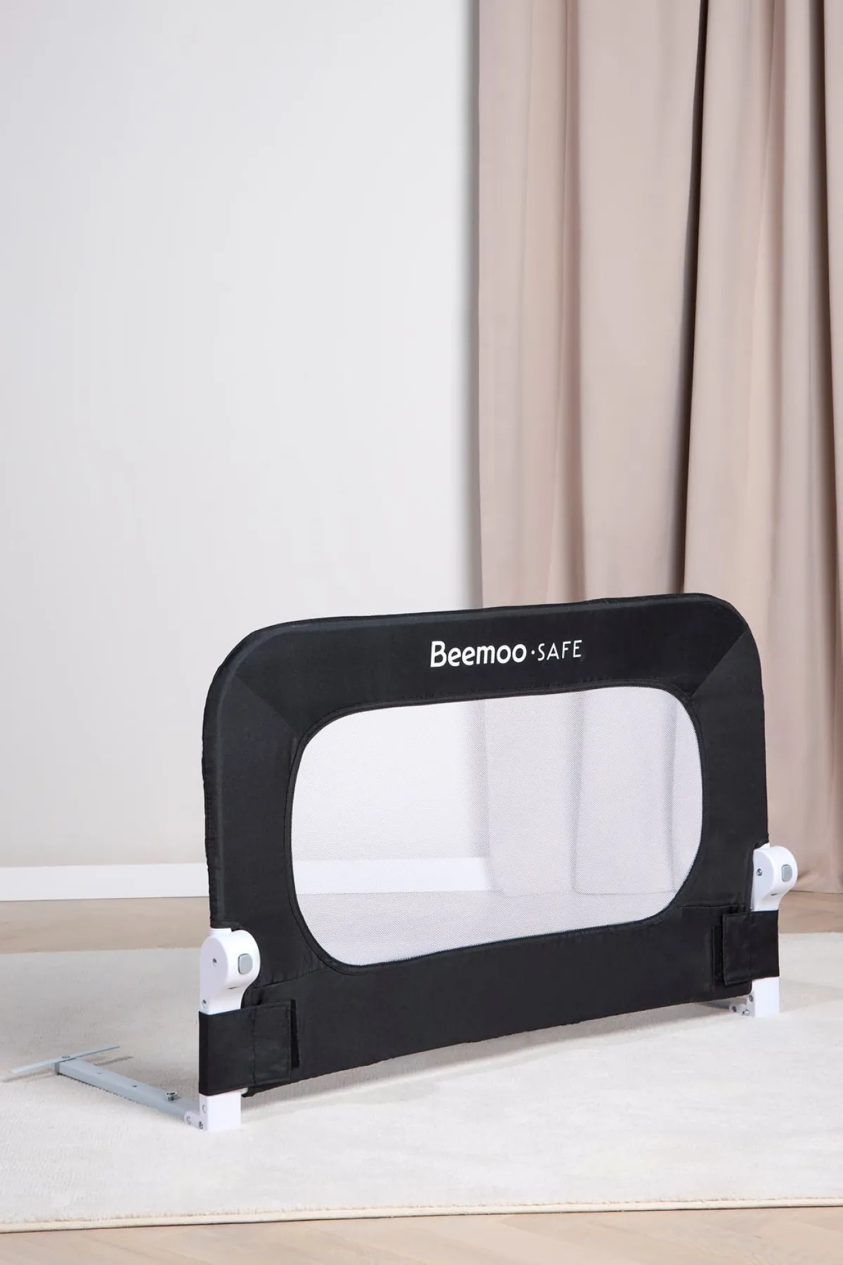 Børn Beemoo Børnesenge & Tilbehør-SAFE Dream Sengehest 90 cm, Black
