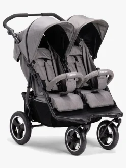 Beemoo Swing Søskendevogn inkl. Liggedel, Grey Melange