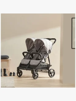 Tvillingevogne|Søskendevogne|Beemoo Twin Shopper Søskende- & Tvillingevogn, Grey Mélange Grå