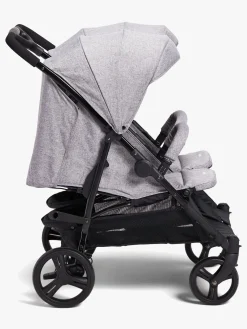 Tvillingevogne|Søskendevogne|Beemoo Twin Shopper Søskende- & Tvillingevogn, Grey Mélange Grå