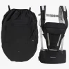 Beemoo Bæreseler, Strækvikler & Bærestole- CARE Carry Comfort 4-in-1 Bæresele & Hoftesæde inkl. Regnslag, Black