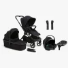 Duo- & Kombivogne|Beemoo  One Duovogn inkl. Axkid GOKID Autostol Baby & Base, All Black/Coastal Storm Black