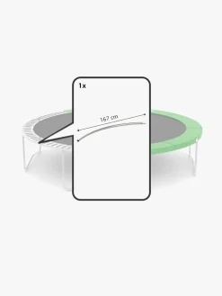 BERG Reservedel Favorit Toprør 430 167 Cm