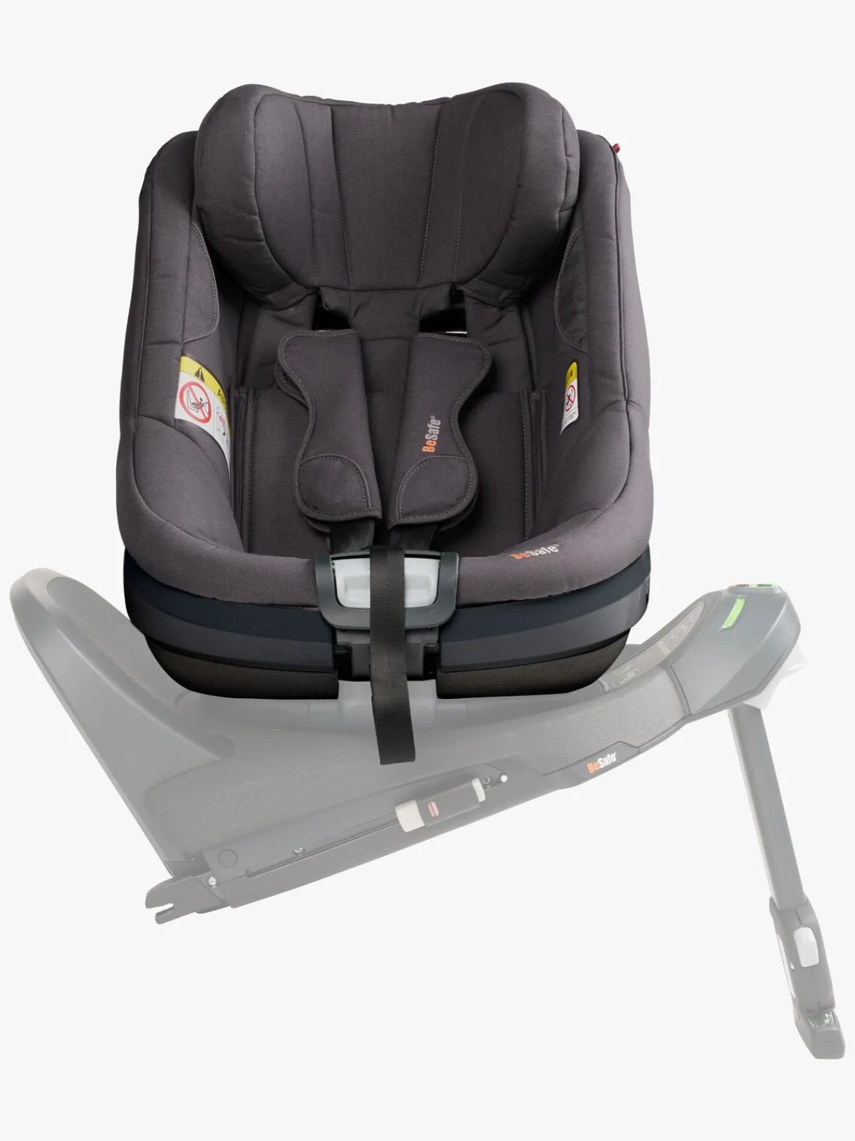 Autostole 9-36 Kg|BeSafe Beyond 2 360 Autostol, Dark Grey Mélange