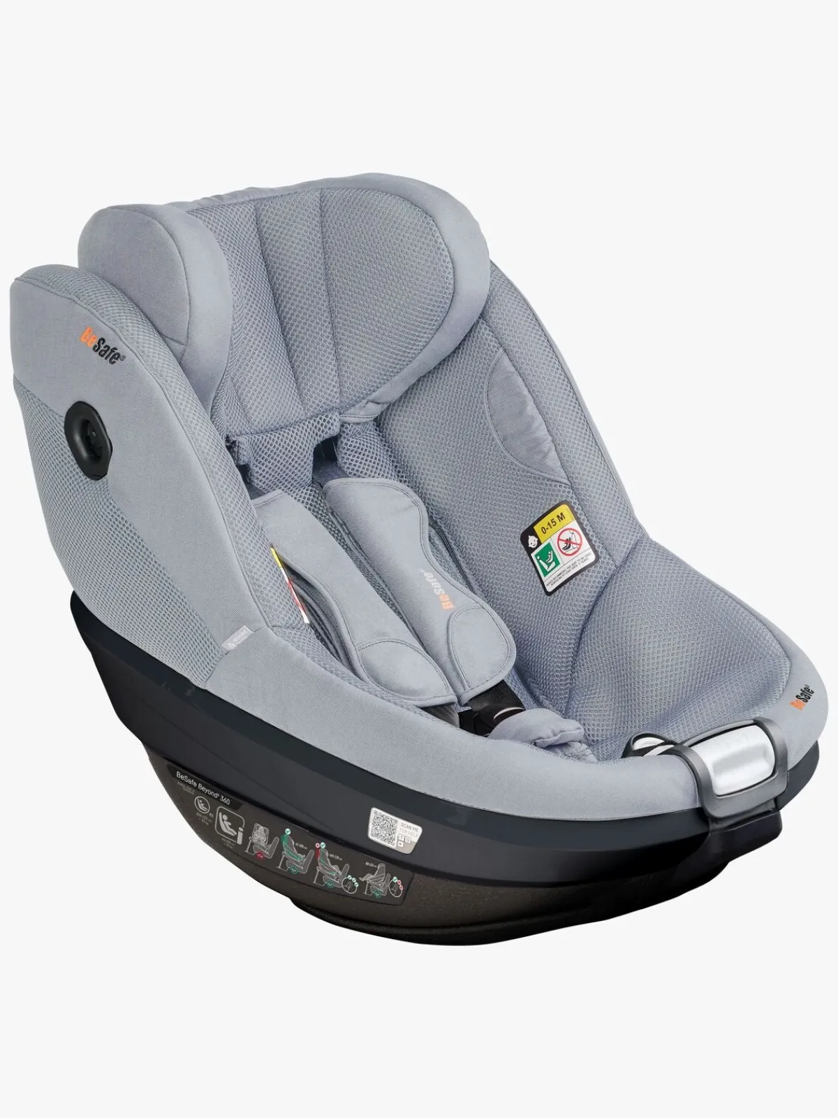 Autostole 9-36 Kg|BeSafe Beyond 2 360 Autostol, Peak Mesh