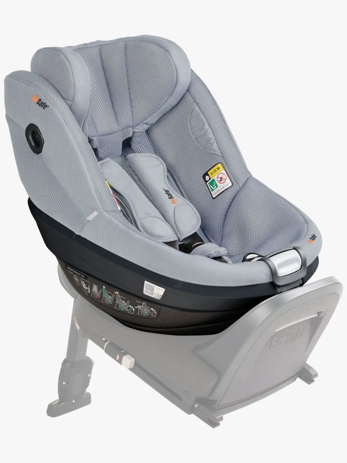 Autostole 9-36 Kg|BeSafe Beyond 2 360 Autostol, Peak Mesh